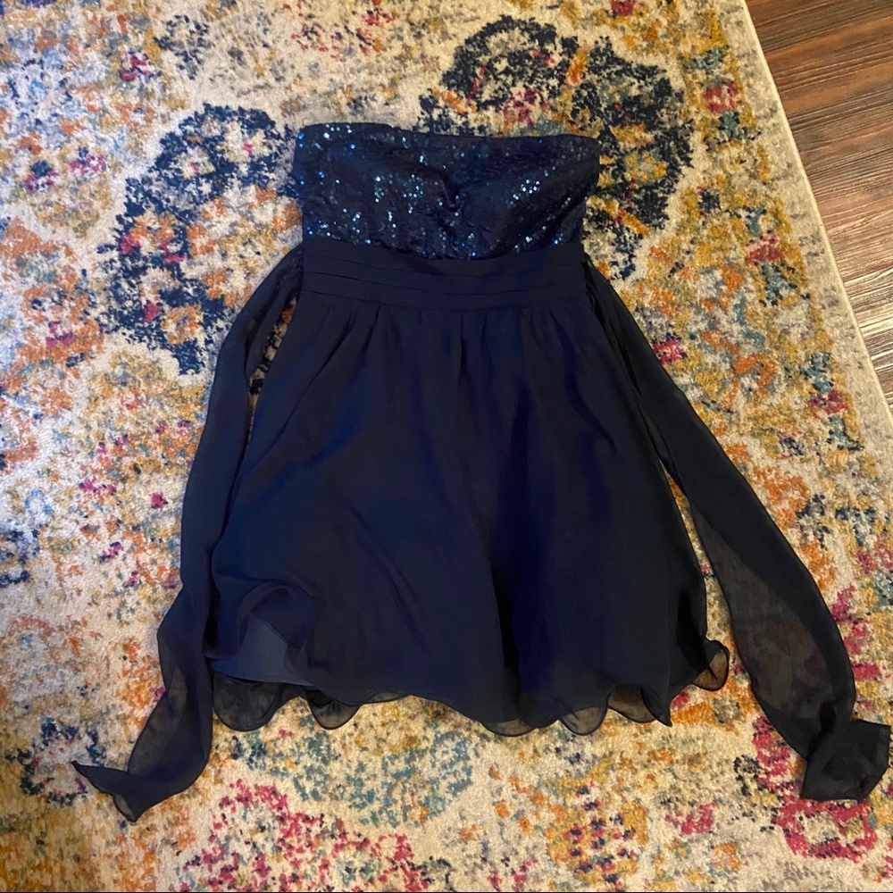 EUC navy cocktail dress